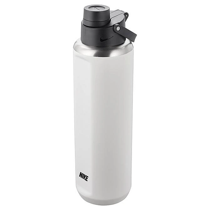 Nike 32oz Stainless Steel Recharge Chug Bottle Light Bone/Black/Black - N1003312 018 2 Nike 32oz Stainless Steel Recharge Chug Bottle Light Bone/Black/Black - N1003312 018 - Image 2