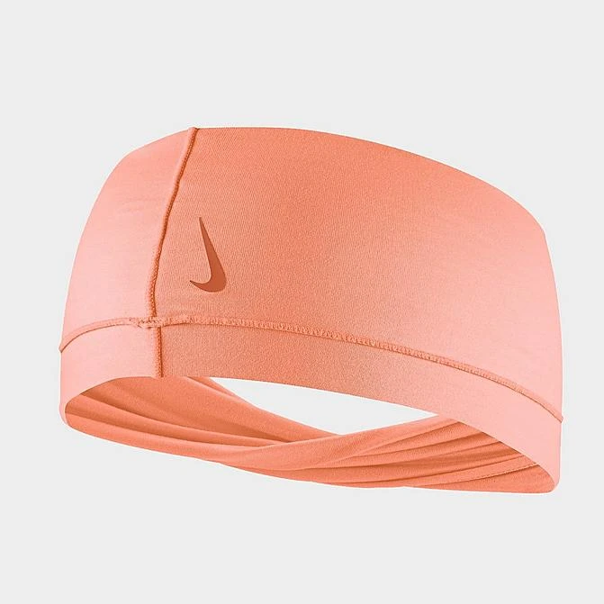 Nike Yoga Wide Twist Headband Light Madder Root - N1004287 805 1 Nike Yoga Wide Twist Headband Light Madder Root - N1004287 805