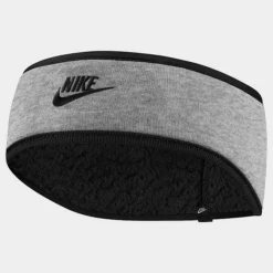 Nike Club Fleece Headband Dark Grey Heather/Black - N1004360 026