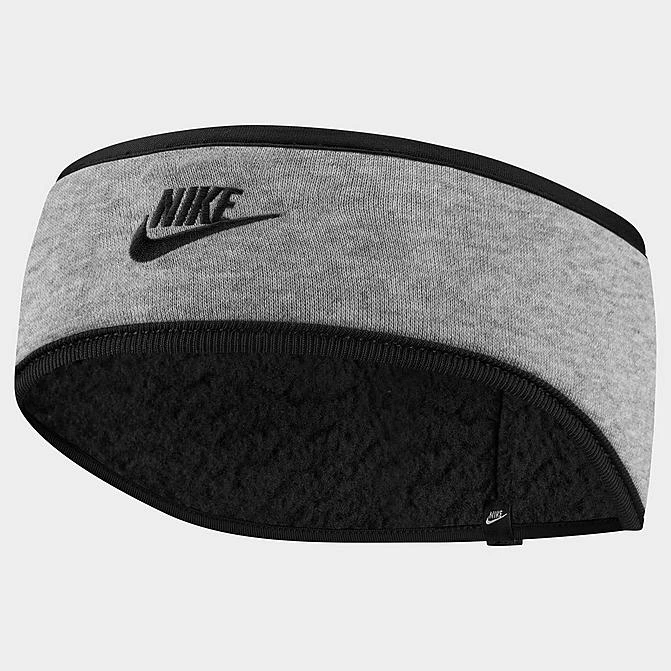 Nike Club Fleece Headband Dark Grey Heather/Black - N1004360 026 1 Nike Club Fleece Headband Dark Grey Heather/Black - N1004360 026