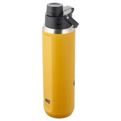 Nike 24oz Stainless Steel Graphic Recharge Chug Bottle Yellow Ochre/Black/Black - N1007629 722 -Sports Fashion N1007629 722 P3