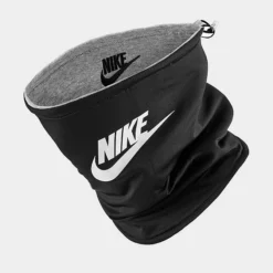Nike Club Fleece Reversible Neck Warmer Black/White/Heather Grey - N1008241 099