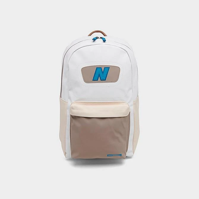 Finish Line New Balance Legacy 18 Backpack White/Tan - NB13063 100 2 Finish Line New Balance Legacy 18 Backpack White/Tan - NB13063 100 - Image 2