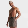 Men's Nike Swim Cargo Swim Shorts Ironstone - NESSB522 046