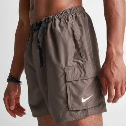Men's Nike Swim Cargo Swim Shorts Ironstone - NESSB522 046 -Sports Fashion NESSB522 046 M5