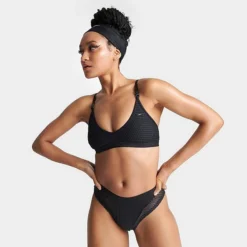 Women's Nike Swim Mesh Bottoms Black - NESSD254 001