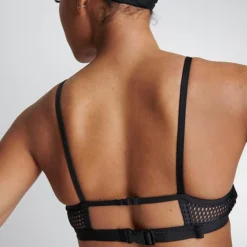 Women's Nike Swim Mesh Top Black - NESSD256 001 -Sports Fashion NESSD256 001 M6