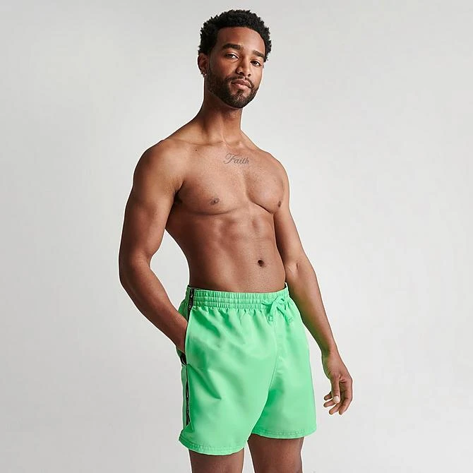 Men's Nike Volley 5-Inch Logo Tape Swim Shorts Electric Algae - NESSD512 380 3 Men's Nike Volley 5-Inch Logo Tape Swim Shorts Electric Algae - NESSD512 380 - Image 3