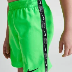 Boys' Little Kids' Nike Taped Swim Shorts Neon Green - NESSD861 370 -Sports Fashion NESSD861 370 M5