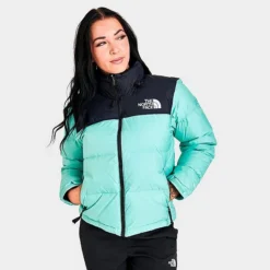 Women's The North Face 1996 Retro Nuptse Jacket Wasabi - NF0A3XEO 314