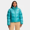 Women's The North Face 1996 Retro Nuptse Jacket Reef Waters - NF0A3XEO 420