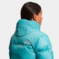 Women's The North Face 1996 Retro Nuptse Jacket Reef Waters - NF0A3XEO 420 -Sports Fashion NF0A3XEO 420 M4