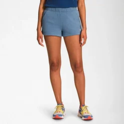 Women's The North Face Half Dome Logo Shorts Folk Blue/TNF White - NF0A55MZ 401