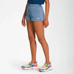 Women's The North Face Half Dome Logo Shorts Folk Blue/TNF White - NF0A55MZ 401 5 Women's The North Face Half Dome Logo Shorts Folk Blue/TNF White - NF0A55MZ 401 -Sports Fashion NF0A55MZ 401 M3