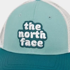 The North Face Mudder Trucker Snapback Hat Reef Waters/Coral Blue - NF0A5FXA 900 -Sports Fashion NF0A5FXA 900 P3