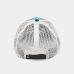 The North Face Mudder Trucker Snapback Hat Reef Waters/Coral Blue - NF0A5FXA 900 -Sports Fashion NF0A5FXA 900 P4