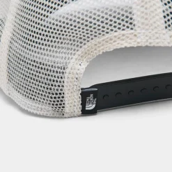 The North Face Mudder Trucker Snapback Hat Reef Waters/Coral Blue - NF0A5FXA 900 -Sports Fashion NF0A5FXA 900 P5