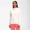 Women's The North Face Canyonlands Hoodie Gardenia White Heather - NF0A5GBC 100