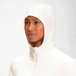 Women's The North Face Canyonlands Hoodie Gardenia White Heather - NF0A5GBC 100 -Sports Fashion NF0A5GBC 100 M4