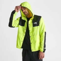 Men's The North Face 1985 Seasonal Mountain Jacket LED Yellow/Black - NF0A5IG3 730 -Sports Fashion NF0A5IG3 730 M3