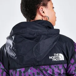 Women's The North Face 1996 Retro Nuptse Printed Jacket Gravity Purple Leopard Print - NF0A5IXK 501 -Sports Fashion NF0A5IXK 501 M6