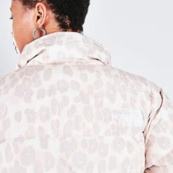 Women's The North Face Cropped Printed Nuptse Short Jacket Silver Grey Leopard Print - NF0A5IXT 2AN 11 Women's The North Face Cropped Printed Nuptse Short Jacket Silver Grey Leopard Print - NF0A5IXT 2AN -Sports Fashion NF0A5IXT 2AN M6