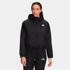 Women's The North Face Antora Rain Hoodie TNF Black - NF0A7QF1 001