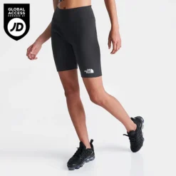 Women's The North Face Logo Biker Shorts Black - NF0A7SU3 001