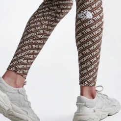 Women's The North Face All-over Print Leggings All-over Print/Earth Brown - NF0A7SU4 201 -Sports Fashion NF0A7SU4 201 M6