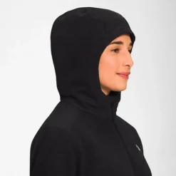 Women's The North Face Alpine Polartec® 200 Full-Zip Hooded Jacket TNF Black - NF0A7UJS 001 -Sports Fashion NF0A7UJS 001 M4