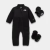Infant The North Face Denali One-Piece Set TNF Black - NF0A7UMF 001