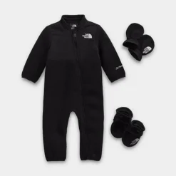 Infant The North Face Denali One-Piece Set TNF Black - NF0A7UMF 001