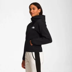 Women's The North Face Tech Full-Zip Hoodie TNF Black - NF0A7UQ6 001 -Sports Fashion NF0A7UQ6 001 M3