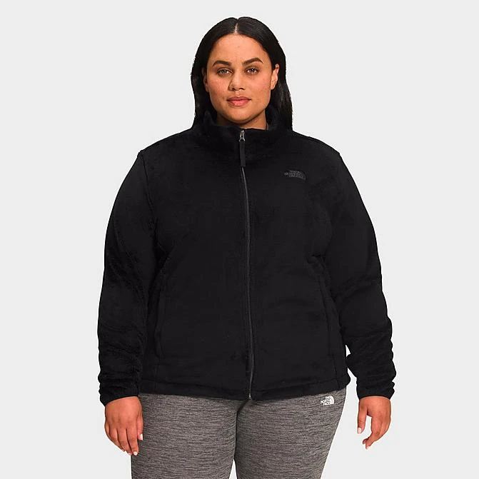 Women's The North Face Osito Full-Zip Jacket (Plus Size) TNF Black - NF0A7UV7 001 1 Women's The North Face Osito Full-Zip Jacket (Plus Size) TNF Black - NF0A7UV7 001