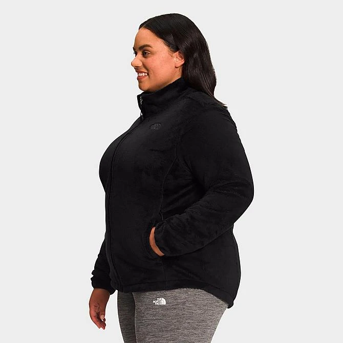 Women's The North Face Osito Full-Zip Jacket (Plus Size) TNF Black - NF0A7UV7 001 2 Women's The North Face Osito Full-Zip Jacket (Plus Size) TNF Black - NF0A7UV7 001 - Image 2