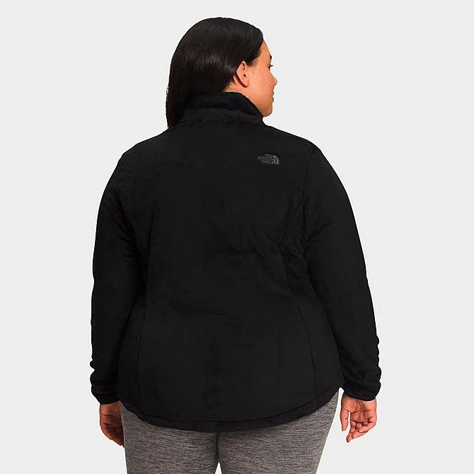 Women's The North Face Osito Full-Zip Jacket (Plus Size) TNF Black - NF0A7UV7 001 3 Women's The North Face Osito Full-Zip Jacket (Plus Size) TNF Black - NF0A7UV7 001 - Image 3