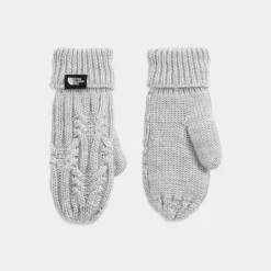 Kids' The North Face Oh Mega Mittens TNF Light Grey Heather - NF0A7WG2 050