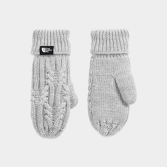 Kids' The North Face Oh Mega Mittens TNF Light Grey Heather - NF0A7WG2 050 1 Kids' The North Face Oh Mega Mittens TNF Light Grey Heather - NF0A7WG2 050