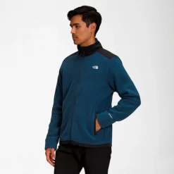 Men's The North Face Alpine Polartec® 200 Full-Zip Jacket Shady Blue/TNF Black - NF0A7WWL 401 5 Men's The North Face Alpine Polartec® 200 Full-Zip Jacket Shady Blue/TNF Black - NF0A7WWL 401 -Sports Fashion NF0A7WWL 401 M3