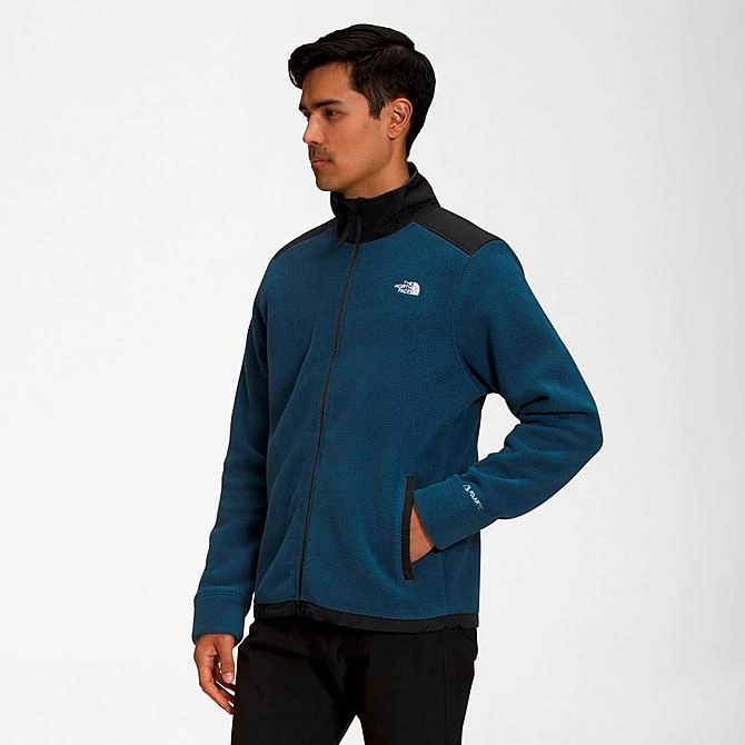 Men's The North Face Alpine Polartec® 200 Full-Zip Jacket Shady Blue/TNF Black - NF0A7WWL 401 3 Men's The North Face Alpine Polartec® 200 Full-Zip Jacket Shady Blue/TNF Black - NF0A7WWL 401 - Image 3