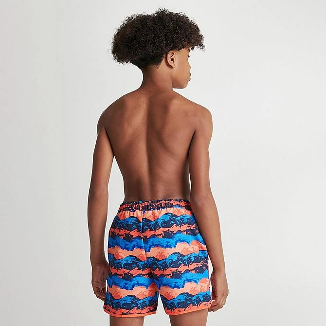 Boys' The North Face Amphibious Class V Shorts Retro Orange Mountain Panorama - NF0A81XO 810 4 Boys' The North Face Amphibious Class V Shorts Retro Orange Mountain Panorama - NF0A81XO 810 - Image 4