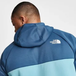 Men's The North Face Kaveh Full-Zip Hoodie Federal Blue/Light Blue - NF0A83G8 420 -Sports Fashion NF0A83G8 420 M6