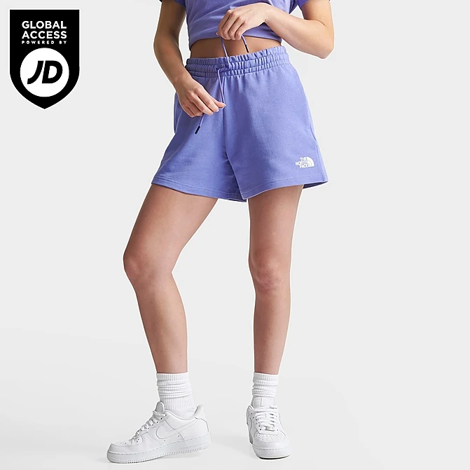 Women's The North Face Fleece Shorts Deep Periwinkle - NF0A83GQ 510 1 Women's The North Face Fleece Shorts Deep Periwinkle - NF0A83GQ 510