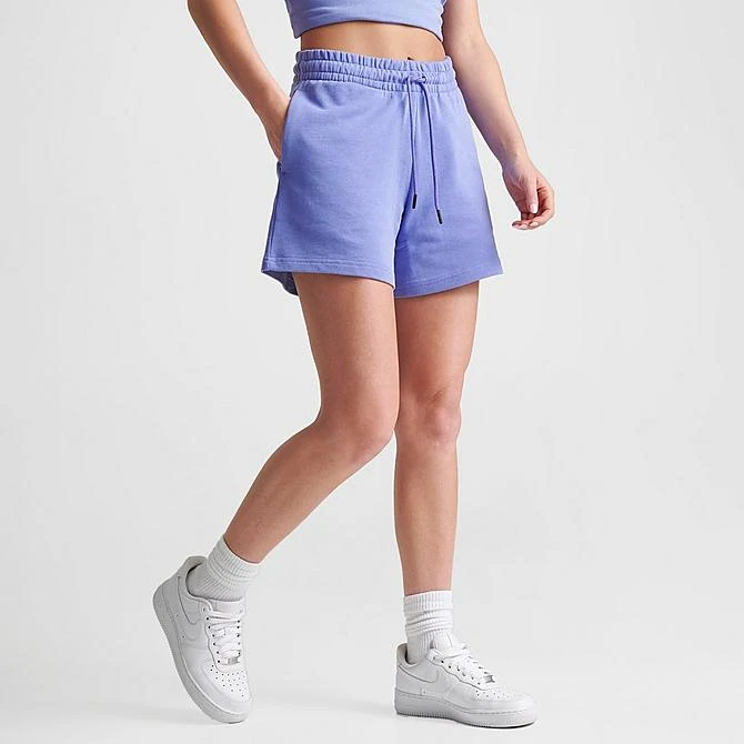 Women's The North Face Fleece Shorts Deep Periwinkle - NF0A83GQ 510 3 Women's The North Face Fleece Shorts Deep Periwinkle - NF0A83GQ 510 - Image 3