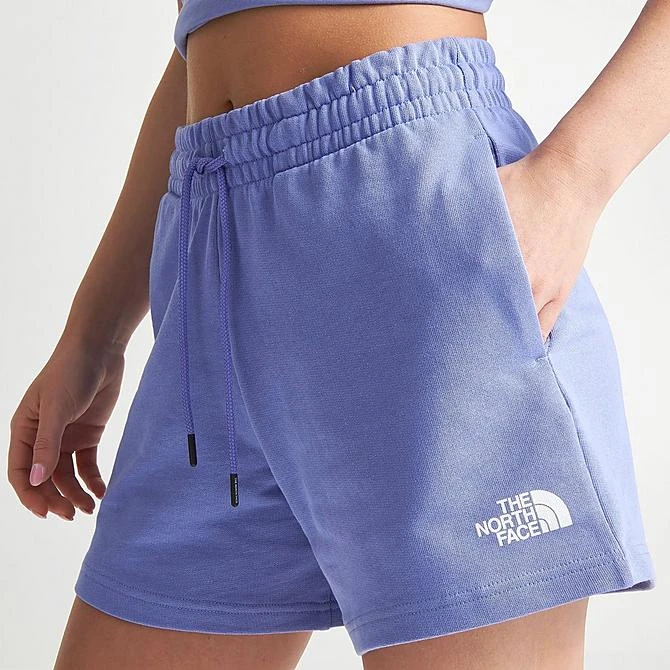 Women's The North Face Fleece Shorts Deep Periwinkle - NF0A83GQ 510 5 Women's The North Face Fleece Shorts Deep Periwinkle - NF0A83GQ 510 - Image 5
