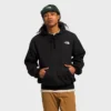 Men's The North Face NSE Glitched Graphic Hoodie Black/Green - NF0A84GE 001
