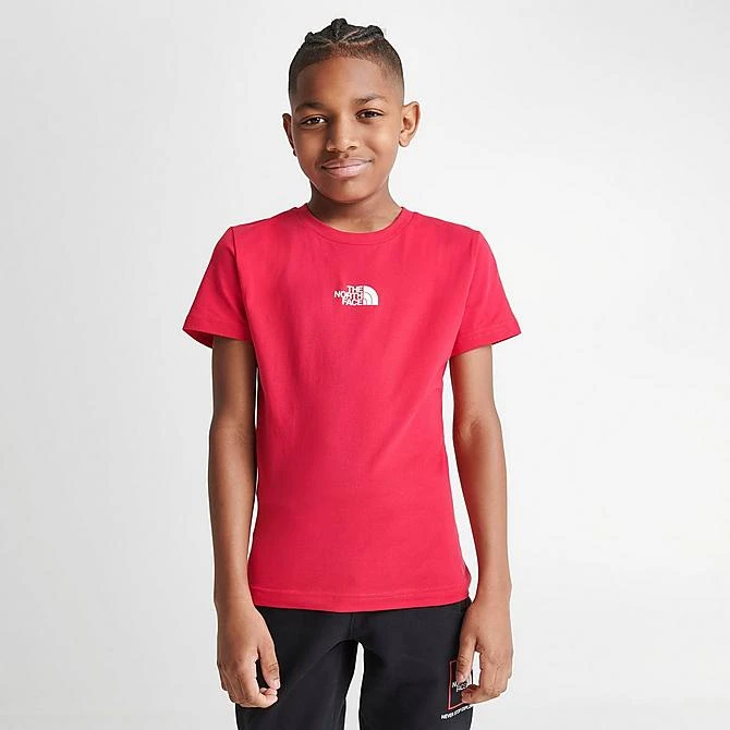 Boys' The North Face Never Stop Exploring T-Shirt TNF Red - NF0A84ZC 610 4 Boys' The North Face Never Stop Exploring T-Shirt TNF Red - NF0A84ZC 610 - Image 4