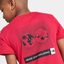 Boys' The North Face Never Stop Exploring T-Shirt TNF Red - NF0A84ZC 610 10 Boys' The North Face Never Stop Exploring T-Shirt TNF Red - NF0A84ZC 610 -Sports Fashion NF0A84ZC 610 M5
