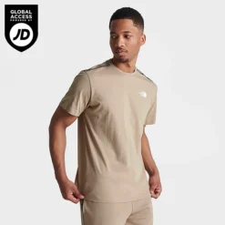 Men's The North Face Changala T-Shirt Flax - NF0A84ZX 251