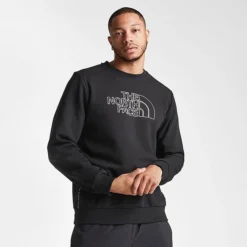 Men's The North Face Changala Crew Sweatshirt TNF Black - NF0A857A 001 8 Men's The North Face Changala Crew Sweatshirt TNF Black - NF0A857A 001 -Sports Fashion NF0A857A 001 M3